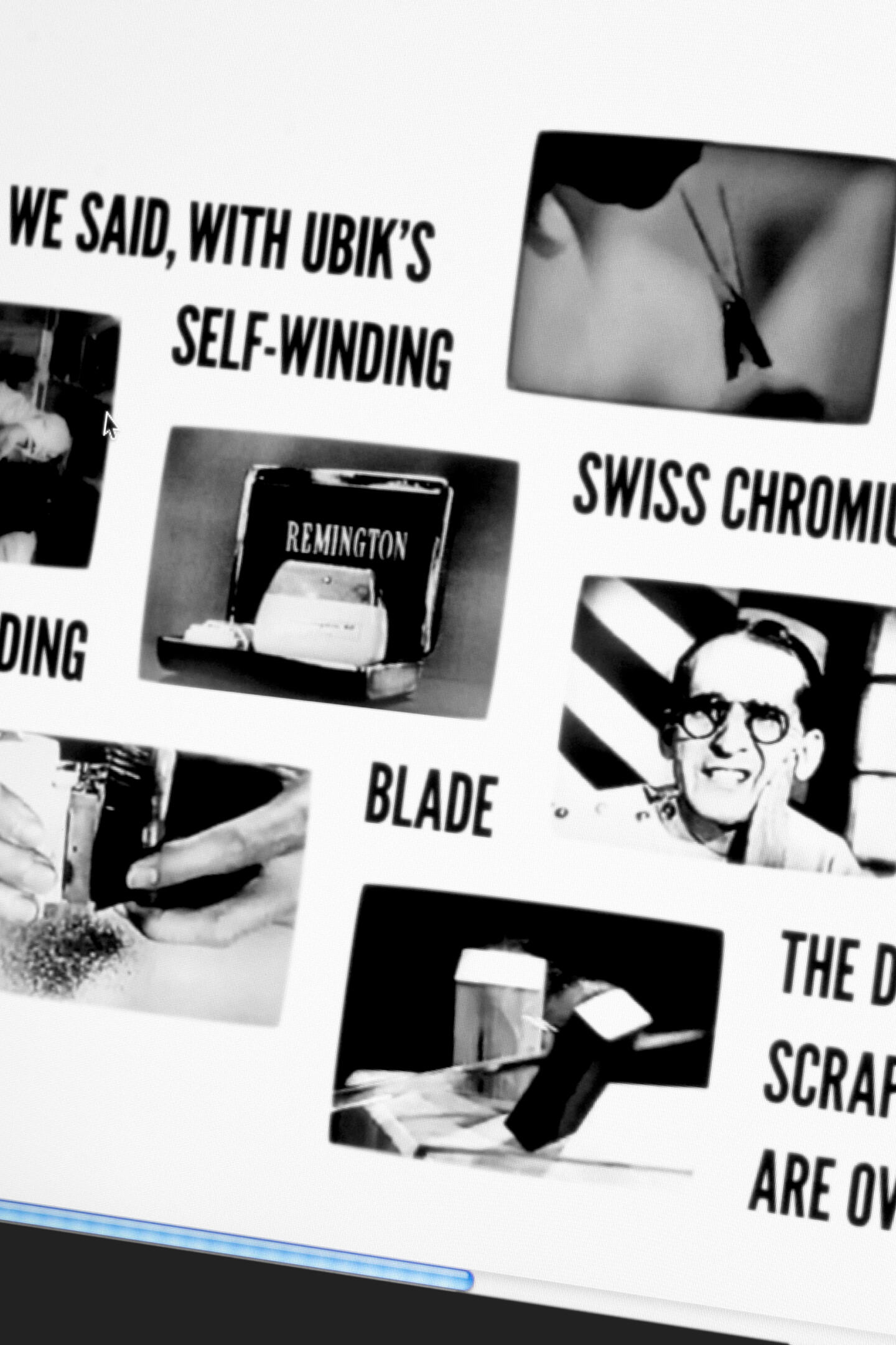 Ubik, Chap. 6, *Medlay* Ubik, Chap. 6, *Medlay*