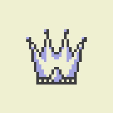 A pixel art icon representing one of the motifs of the witty short stories collected in Sempiternity.